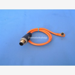 Sensor Cable M12-m-4p / M8-f-4p, 18"
